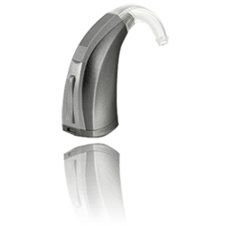Example of behind the ear style hearing aid